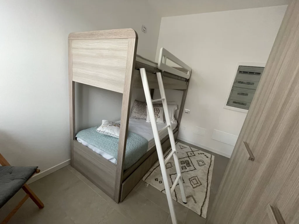 Stylish and functional bunk beds in a cozy room at Wonder House